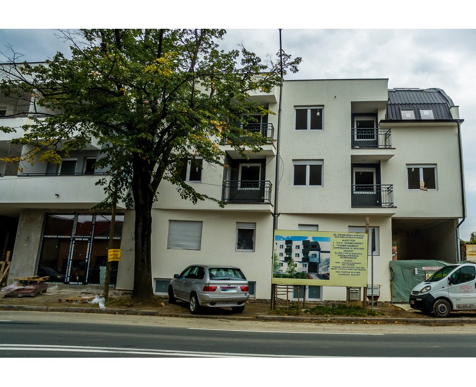 Novogradnja Novi Sad - Stambeno poslovni kompleks u ulici Preradovićeva 62, Petrovaradin