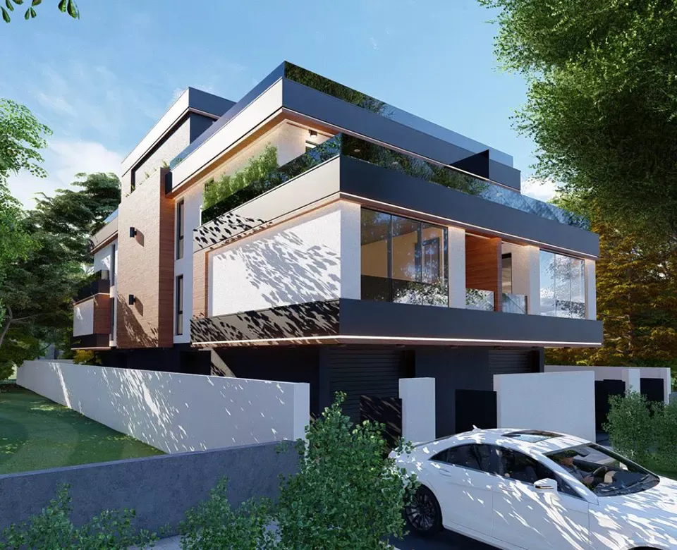 Villa Di Lusso - New construction in Novi Sad - Telep