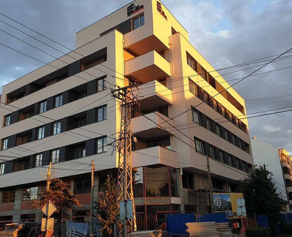 New construction Novi Sad - residential complex in the corner of Karadjordjeva and Koste Sokice streets, between Podbara and Salajka 