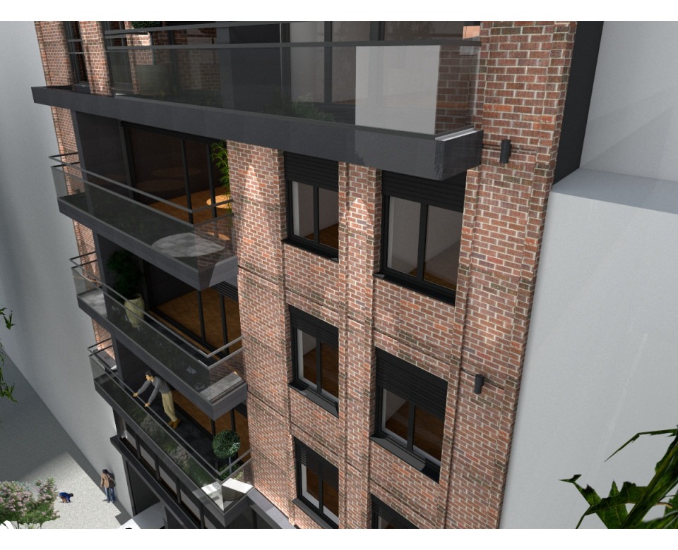 New construction in Vracar - a residential-office building at 36 Maksima Gorkog street