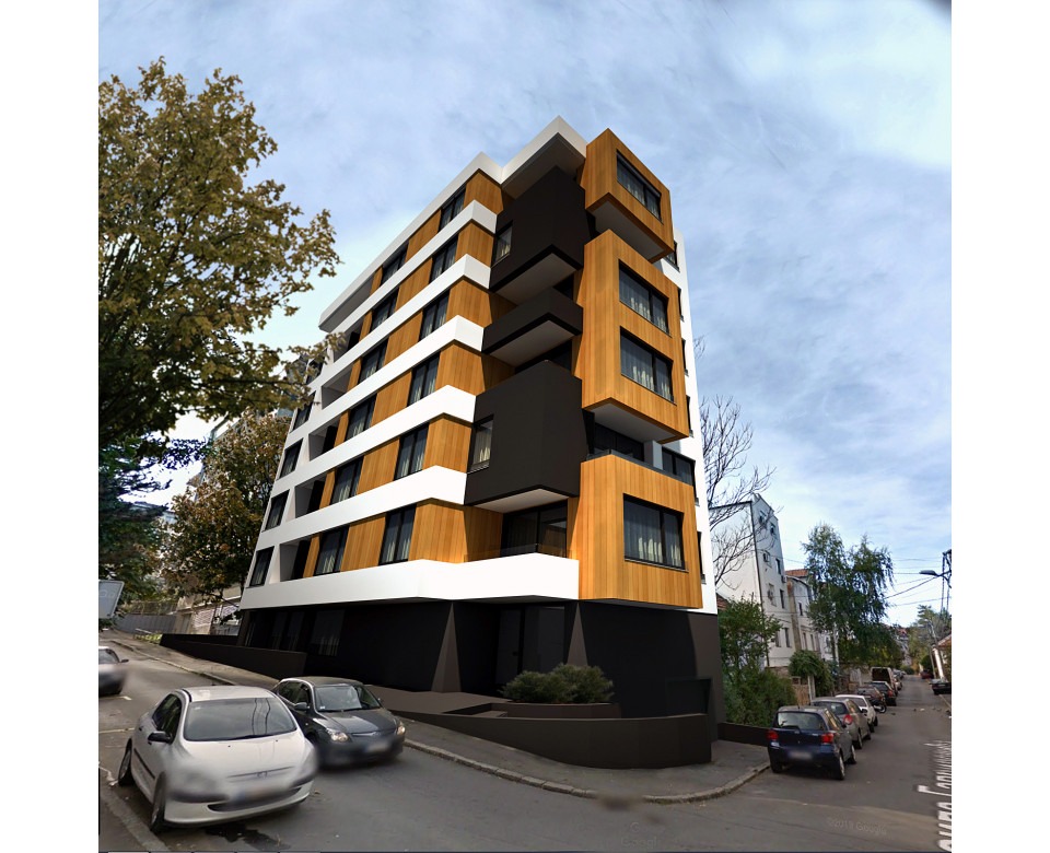 New construction in Vracar - residential building at 7 Vojvode Hrvoja street