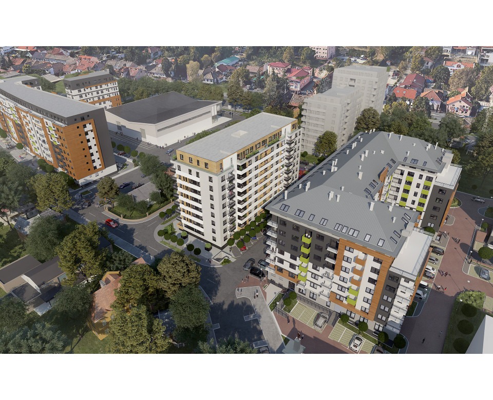 Novogradnja u Zemunu - Stambeno-poslovni kompleks Zelena avenija