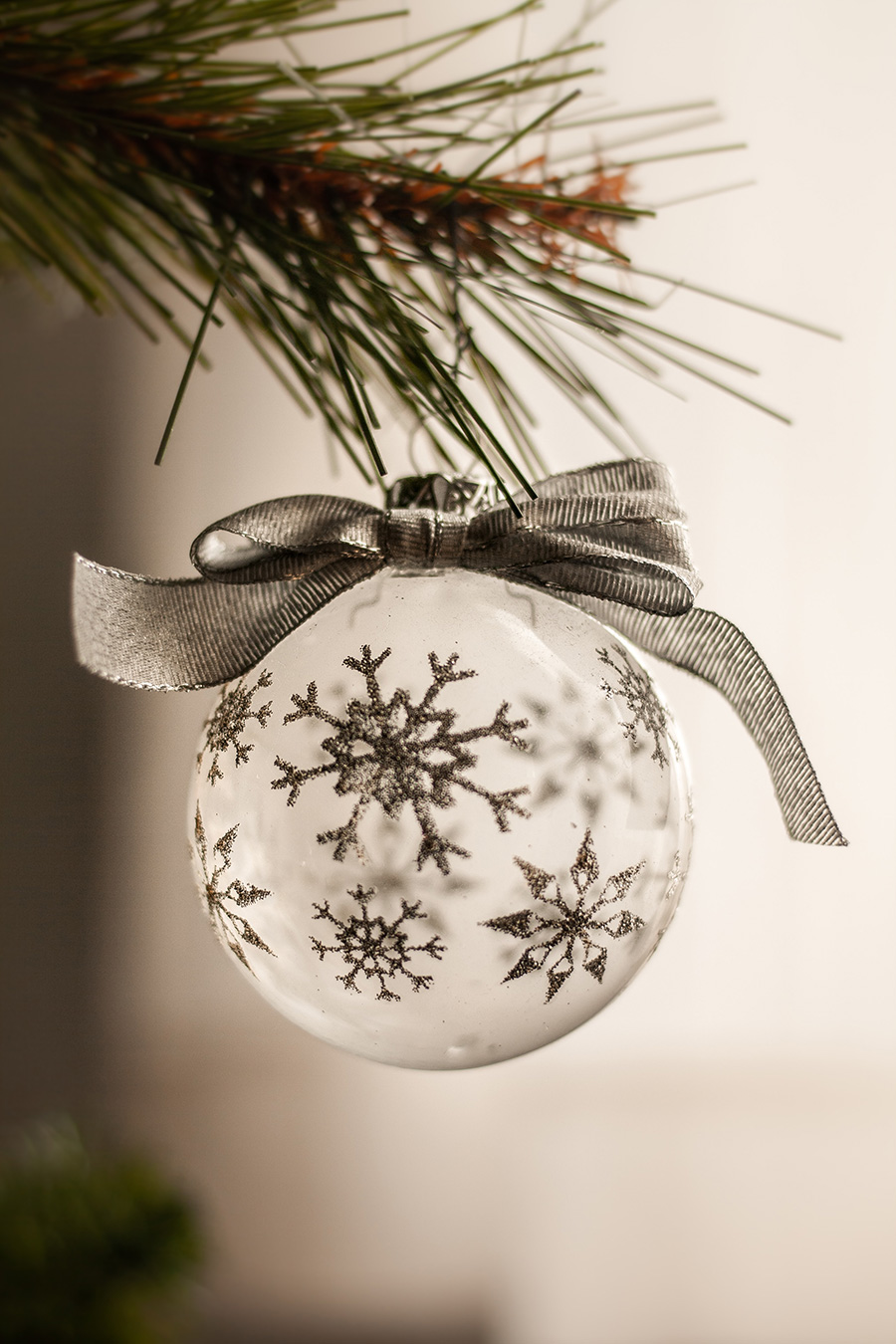 A different way to decorate your home for Christmas - Baubles