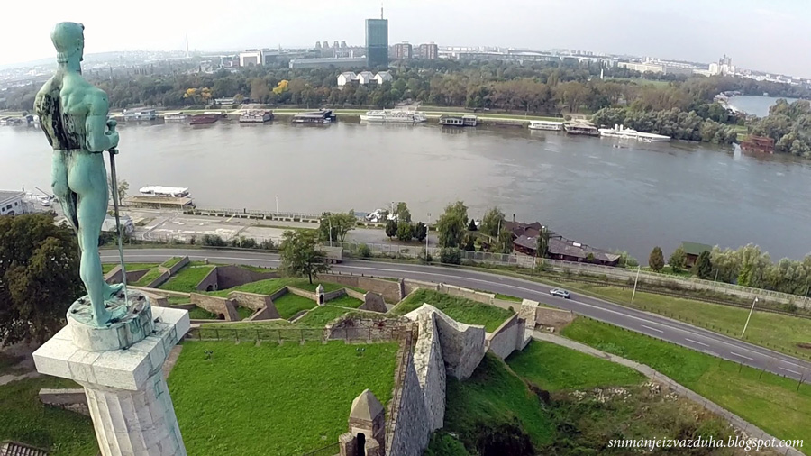 snimanje iz vazduha Beograd