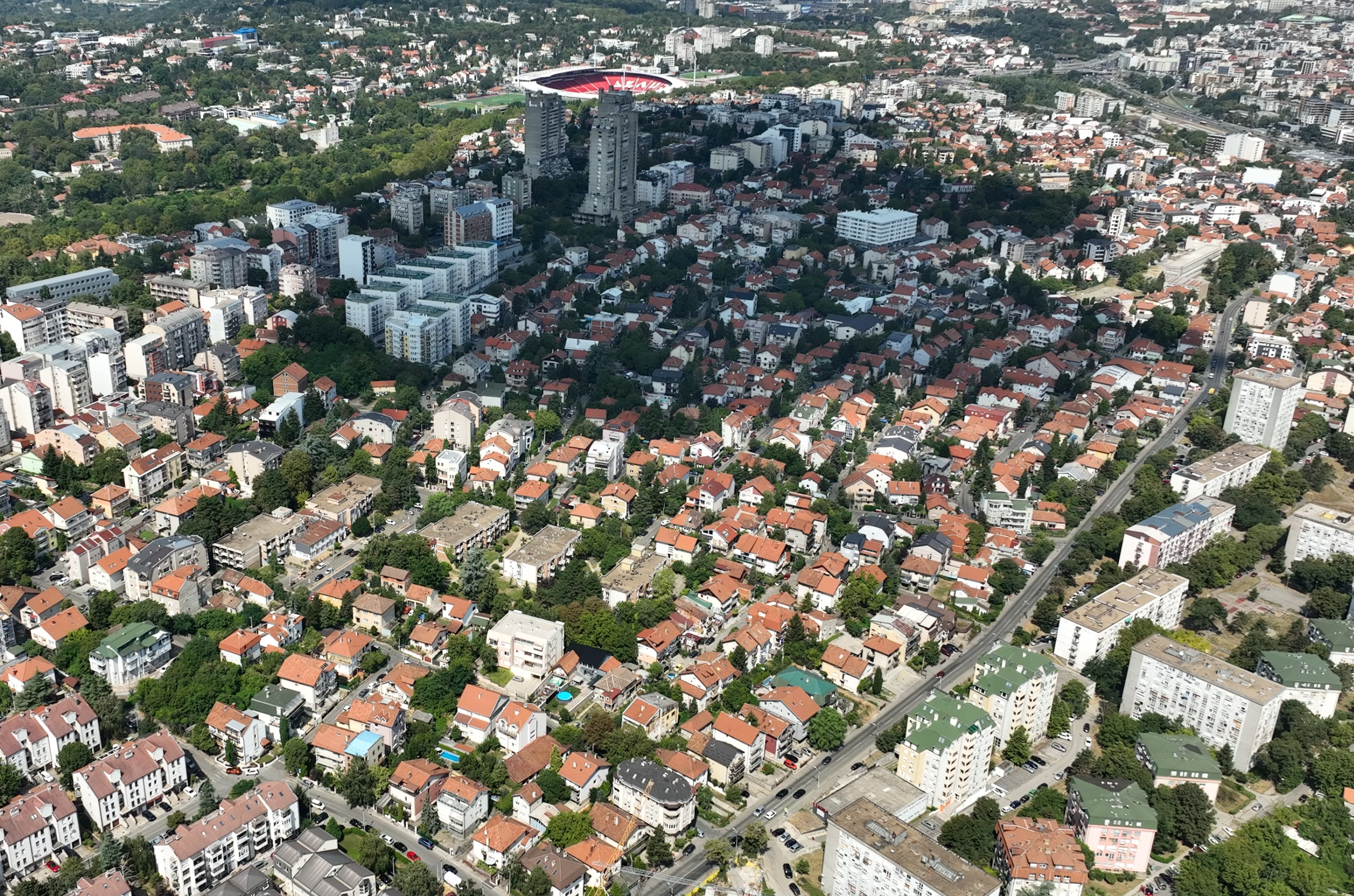 residential part of voždovac